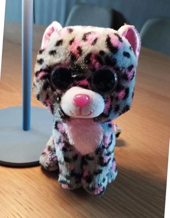 Peluche TY chat - hauteur 15 cm