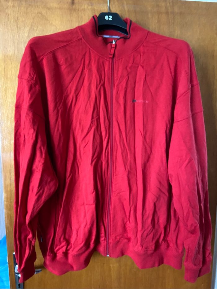 Veste rouge sportswear