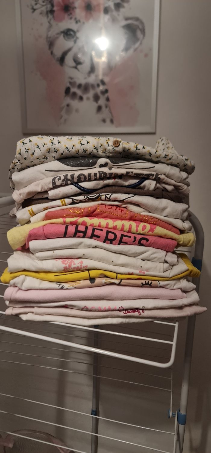 Lot 19 pull manches longues fille