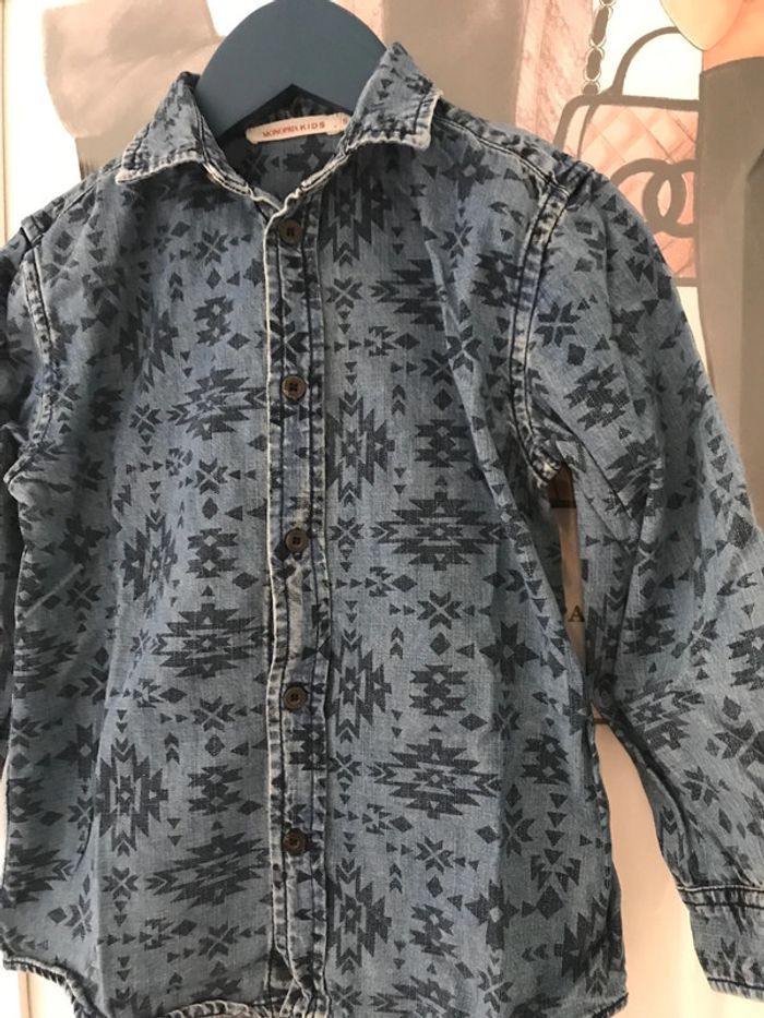 Chemise jean Monoprix kids 5 ans
