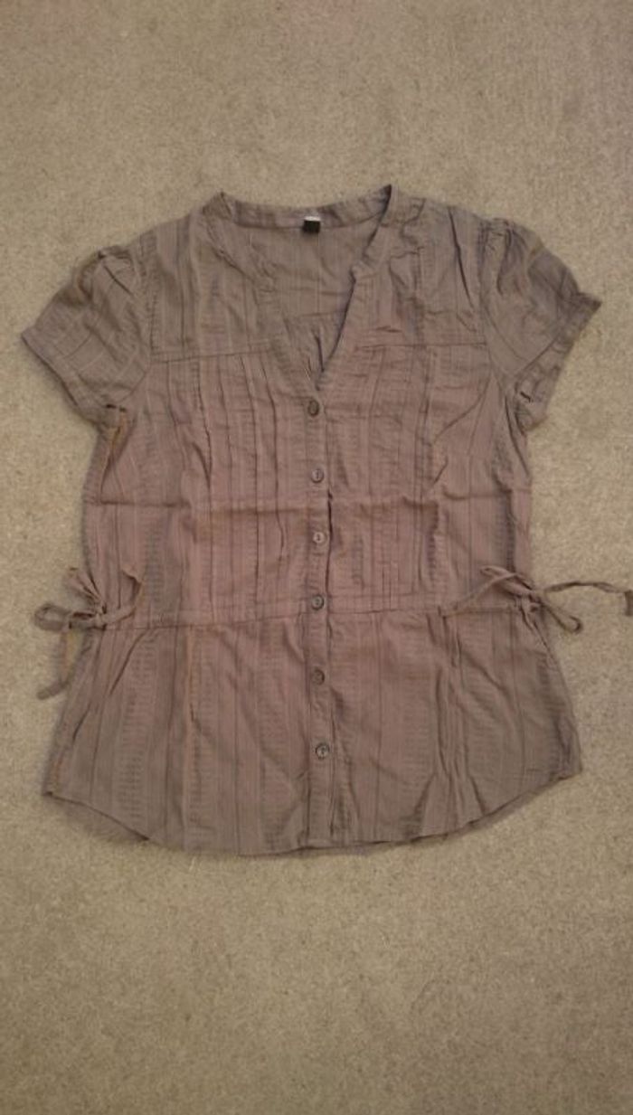 Blouse kaki