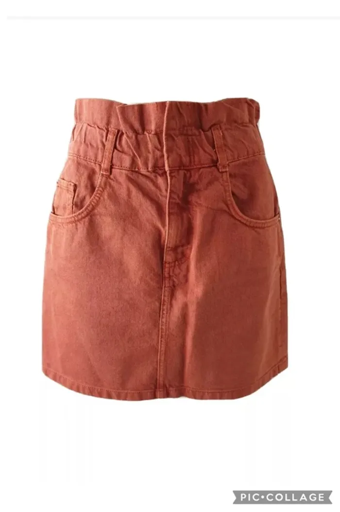 Mini jupe en jean Zara
