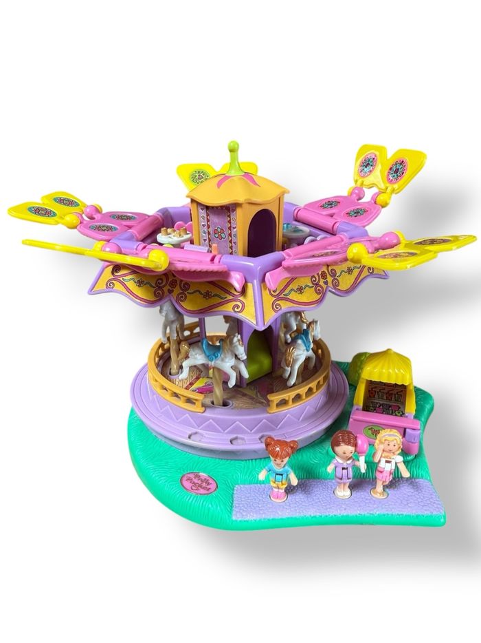 🌸 Polly Pocket Spin Pretty Carousel - photo numéro 2