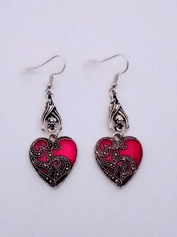 Boucles d’oreilles pendante gothique