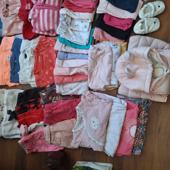 lot de vêtement bébé fille 6mois - photo numéro 3