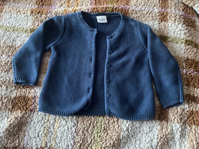 Gilet bleu