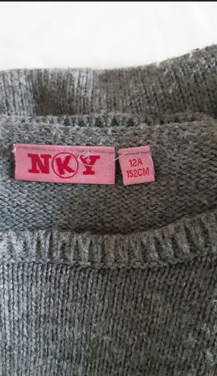 Robe pull, laine NKY 12 ans - photo numéro 2