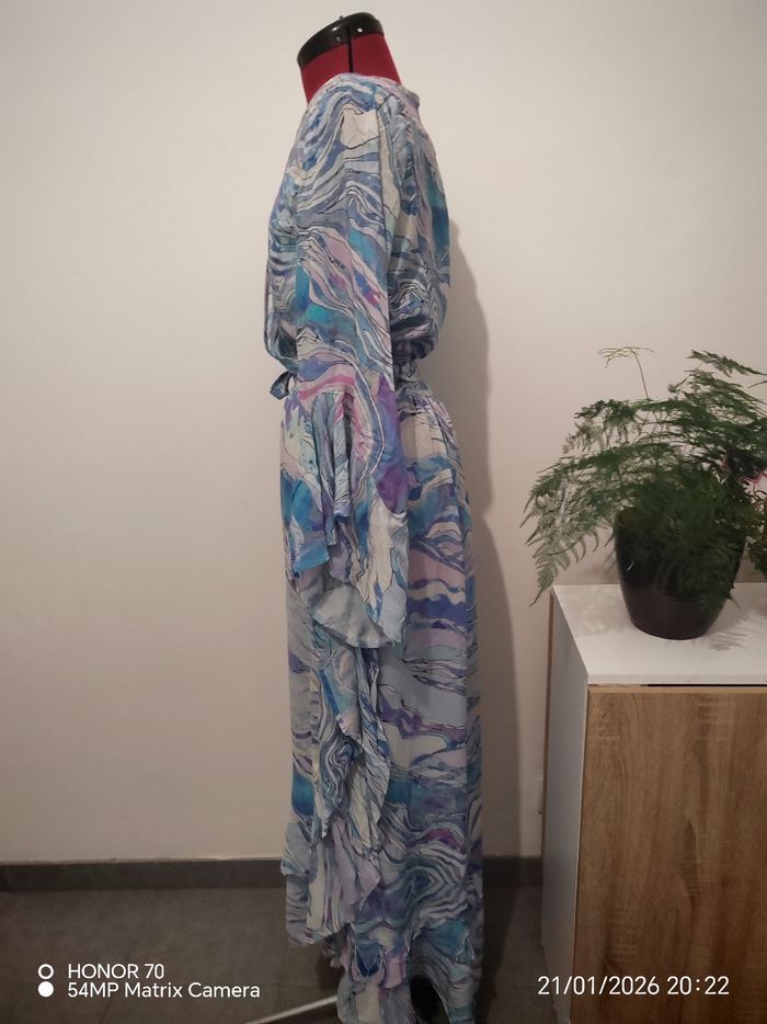 Robe portefeuille fluide - photo numéro 3