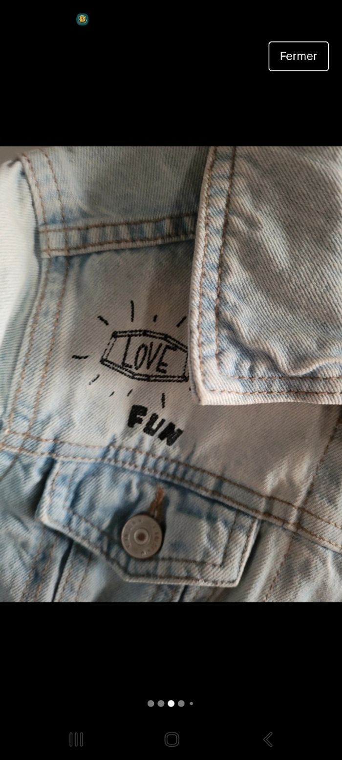 Veste en jeans - photo numéro 3