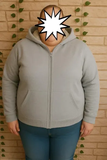 🌸Veste polaire fourrée Grise Taille 42 🌸