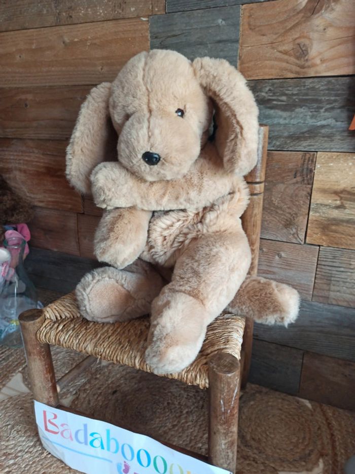 Peluche vintage chien Gund range pyjama tbe - photo numéro 2