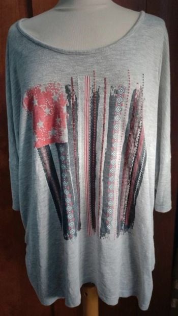 Sweat léger avec imprimé 2xl