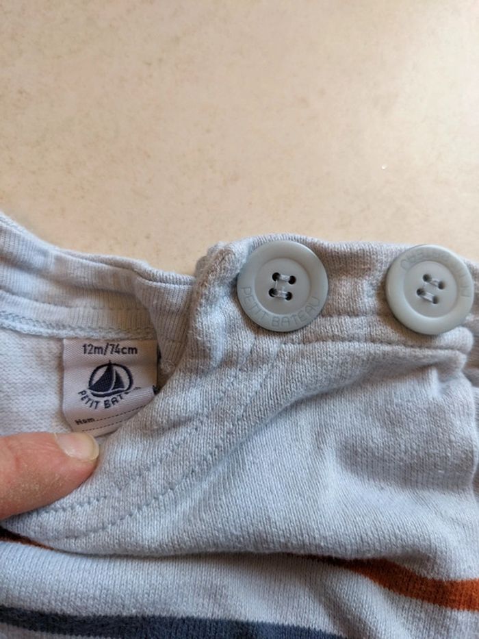 Marinière garçon 12 mois - photo numéro 2