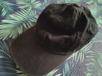 Casquette mixte noire H&M 7-12 ans