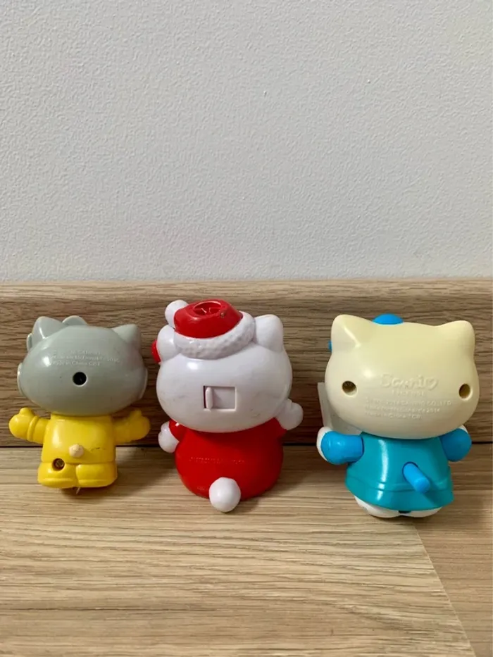 Lot de 3 figurines Hello Kitty – Collection jouets - photo numéro 2