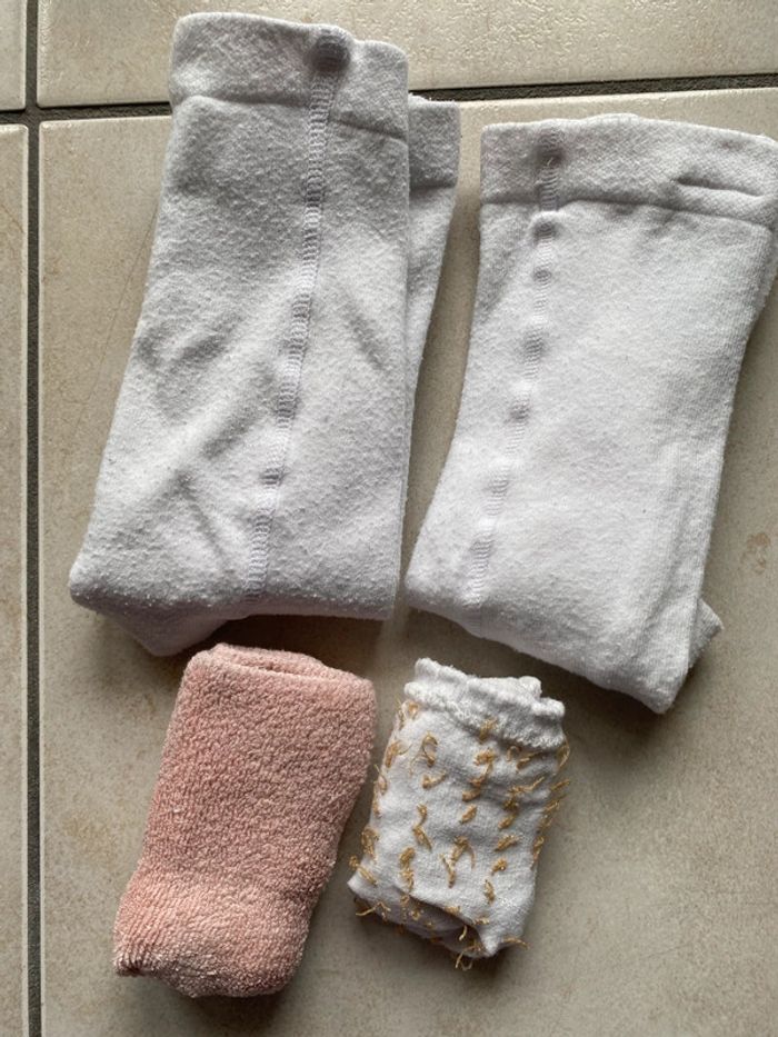 Lot collants chaussettes filles H&M - photo numéro 3