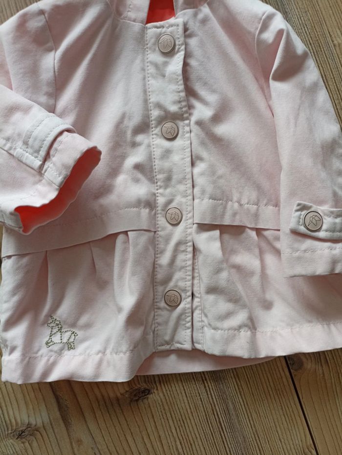 Veste fille imperméable 6 mois - photo numéro 4