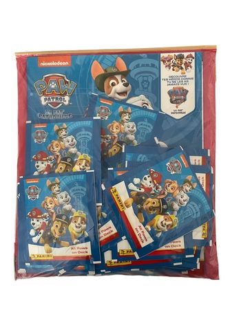 Album cartes Panini Paw Patrol / Pat Patrouille le film + 50 pochettes de Stickers neuf