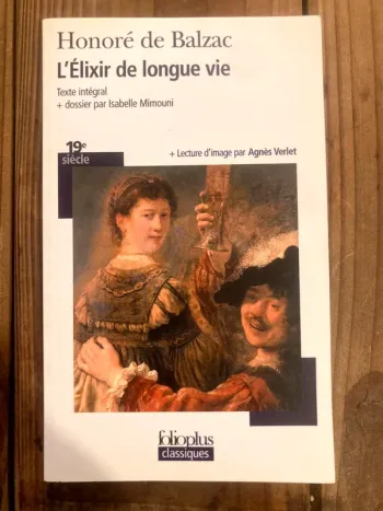 Livre L'Elixir de longue vie