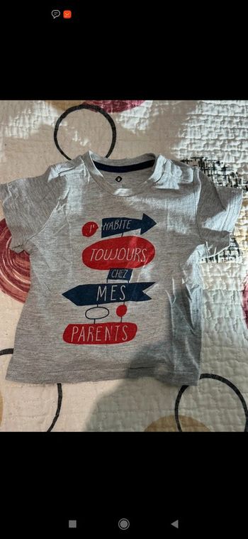 T-shirt bébé garçon