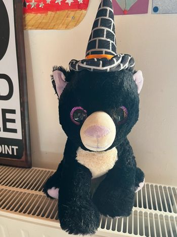 Peluche chat Halloween