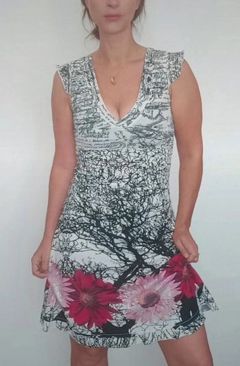 Robe d été mi longue Desigual taille 36