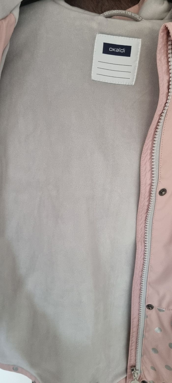 Imperméable doublé polaire fille - photo numéro 4