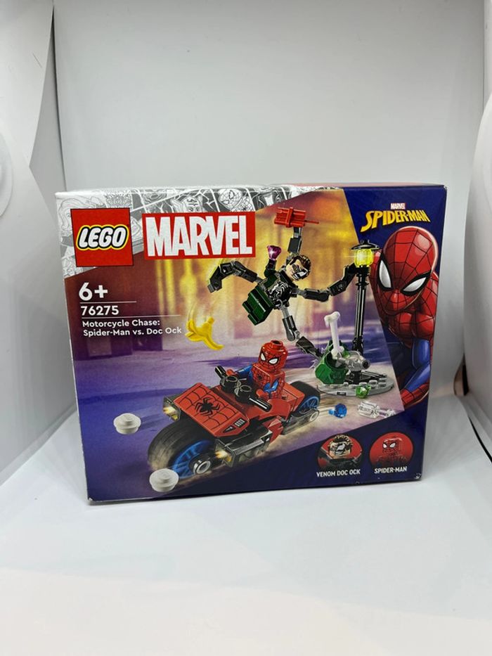 Lego Marvel 76275 Course poursuite entre Spider-Man et Dr Octopus