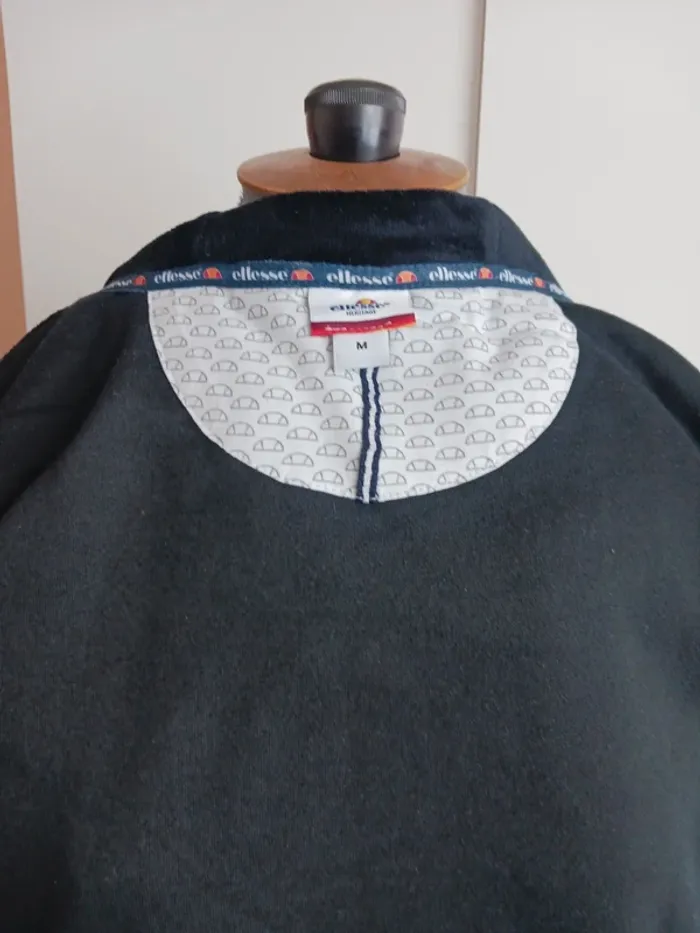 Gilet à capuche homme effet velours Ellesse - photo numéro 5