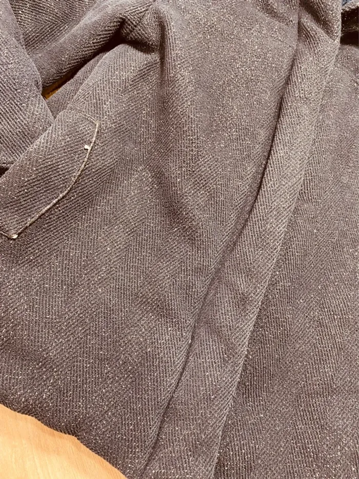 Taille 6 ans manteau fille TAO bleu marine et doré * scintillant * 🩷 - photo numéro 2