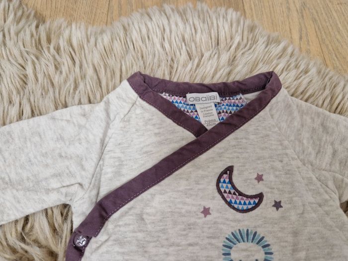 Ensemble hiver taille un mois bébé fille haut taille 0 mois bas taille 1 mois - photo numéro 2