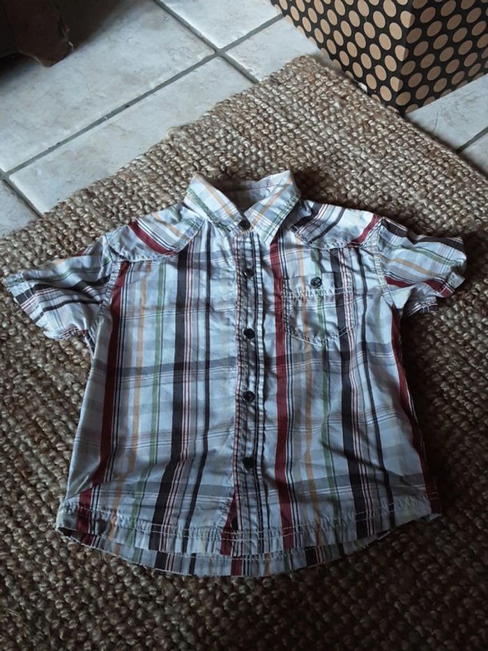 Chemise été garçon Okaïdi 4 ans