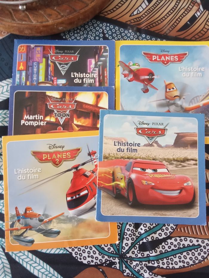Lot de 5 livres cars histoires du soir, , hachette collection, Disney