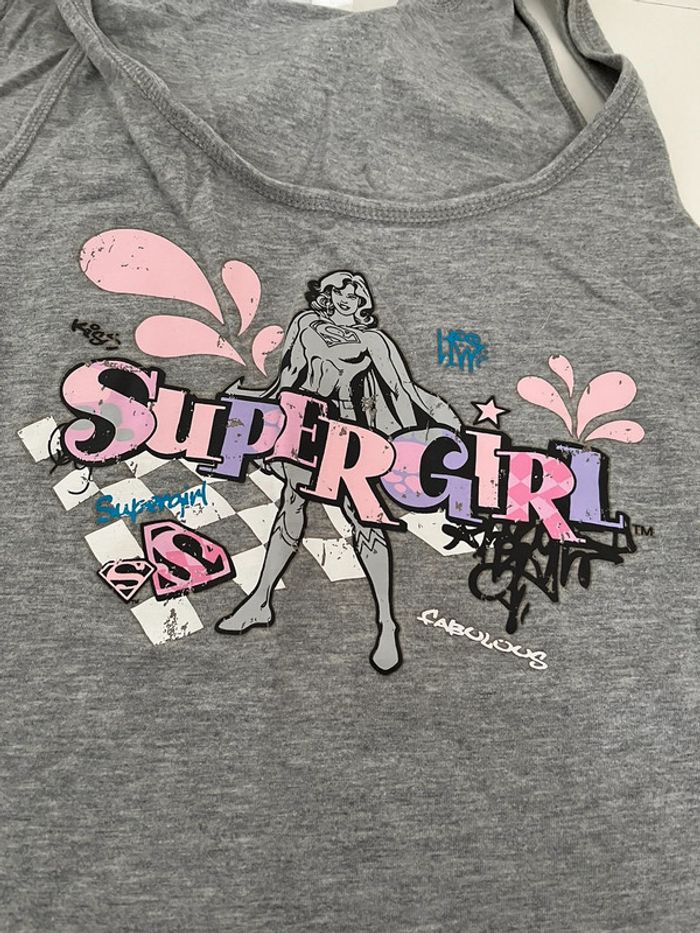 Pyjama short supergirl - photo numéro 2