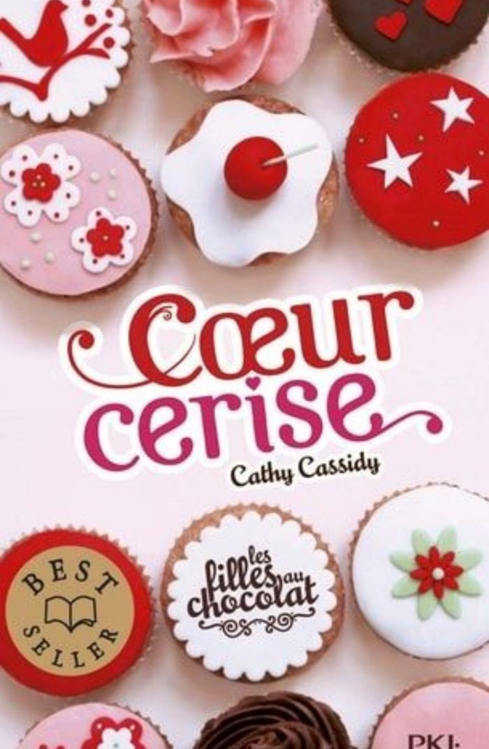 Livre coeur cerise
