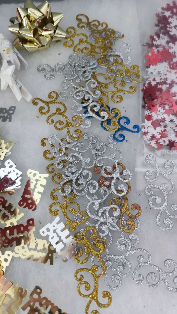 Accessoires décoratifs de table de Noël - photo numéro 4