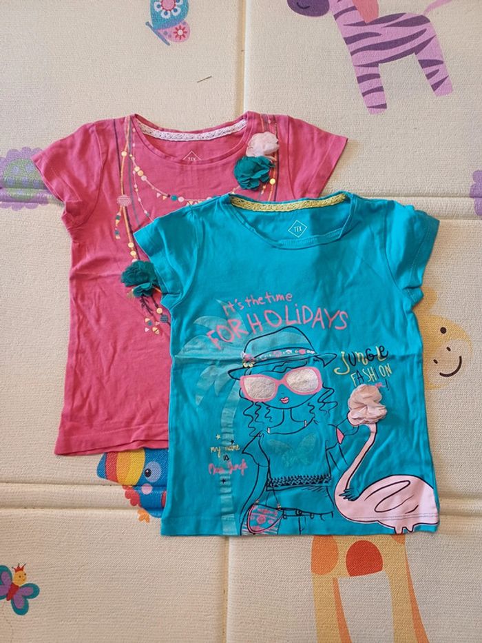 Lot t-shirts 4/5 ans