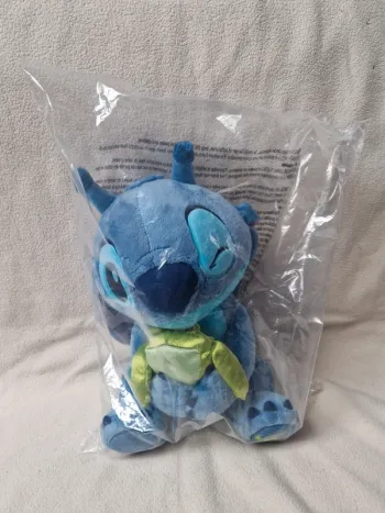 Neuf jolie peluche stitch avec ça grenouille disney