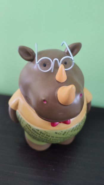 Tirelire rhinoceros