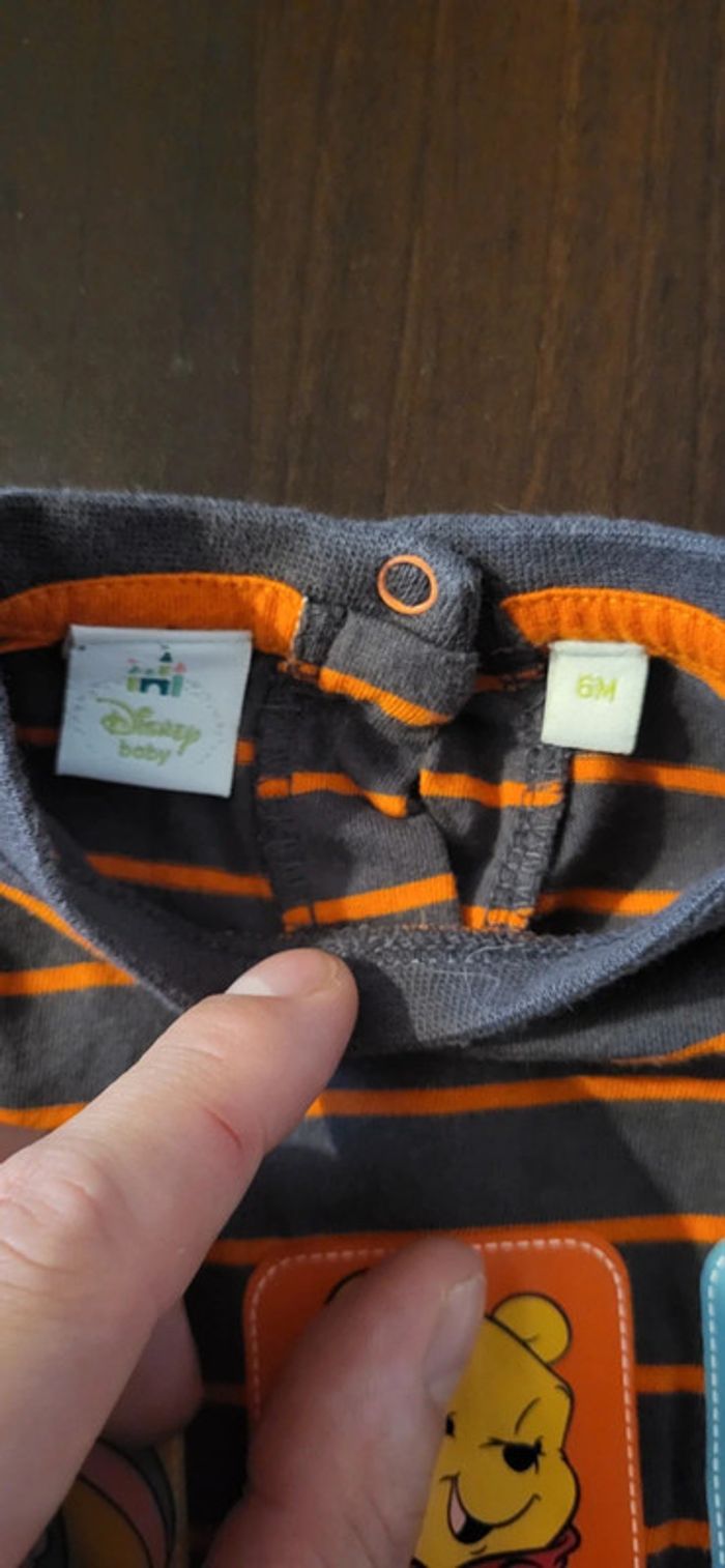 Tee-Shirt Disney Winnie l'ourson 6 mois - photo numéro 3