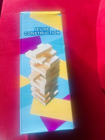 Jeu de construction en bois 