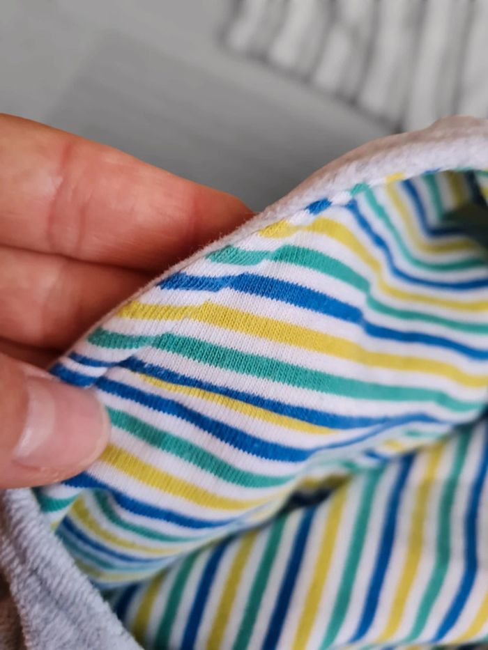 Ensemble garçon salopette velours t-shirt manches longues - photo numéro 6