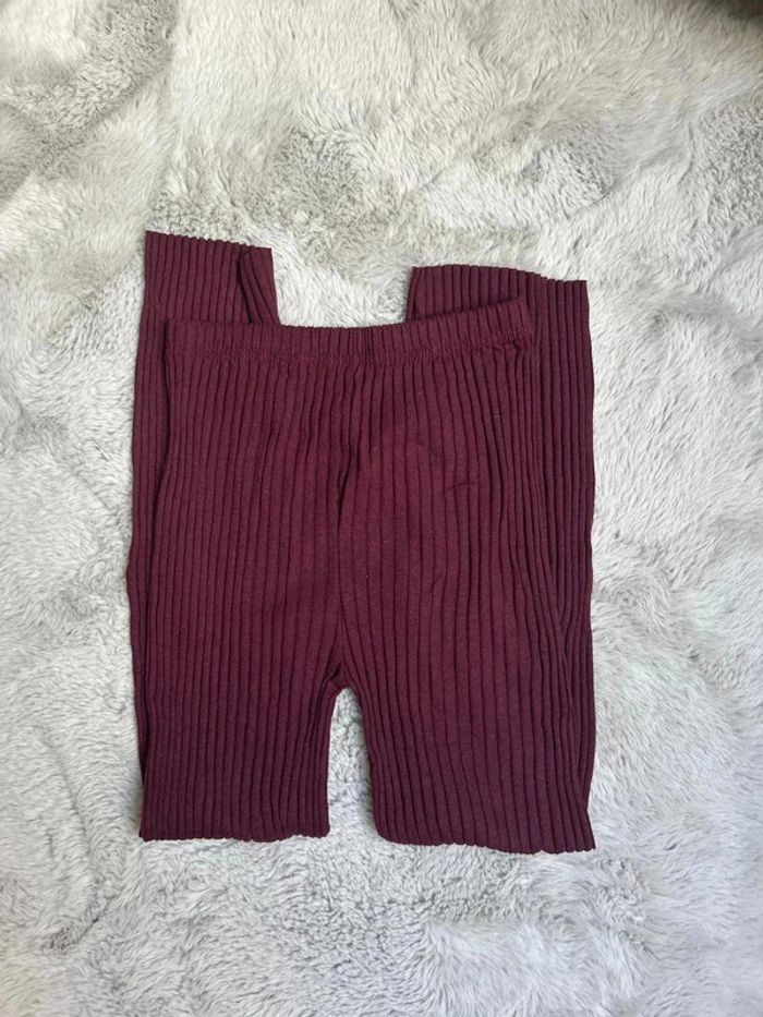 Bas de pyjama aubergine taille M-l - photo numéro 2