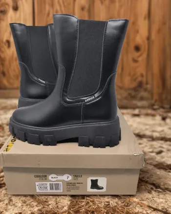 Bottines noires Rodier – neuves, taille 38