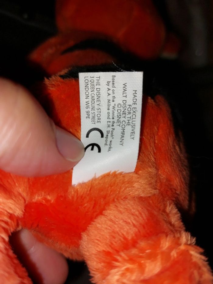Peluche tigrou - photo numéro 7