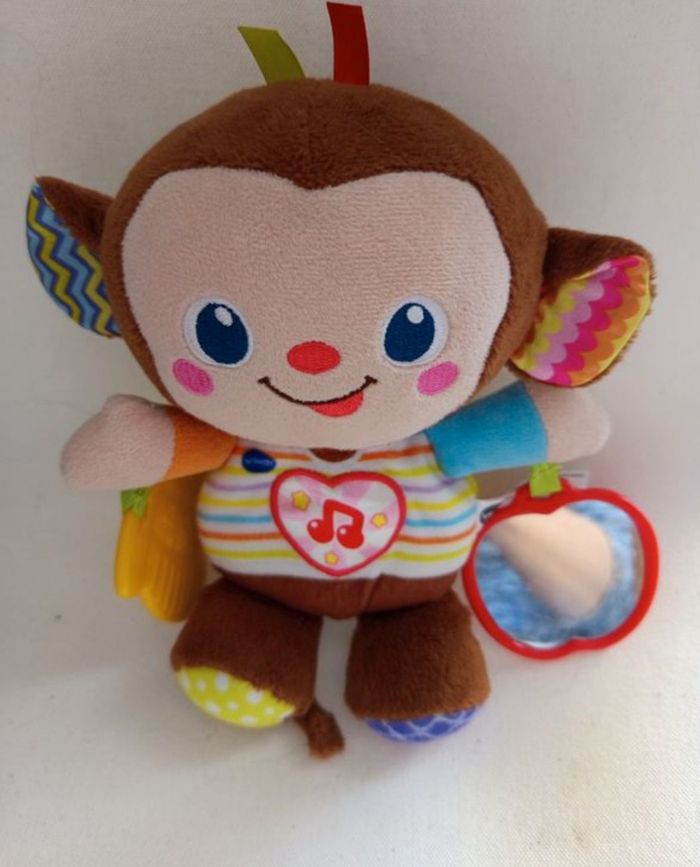 Peluche singe Noé d'activité Vtech