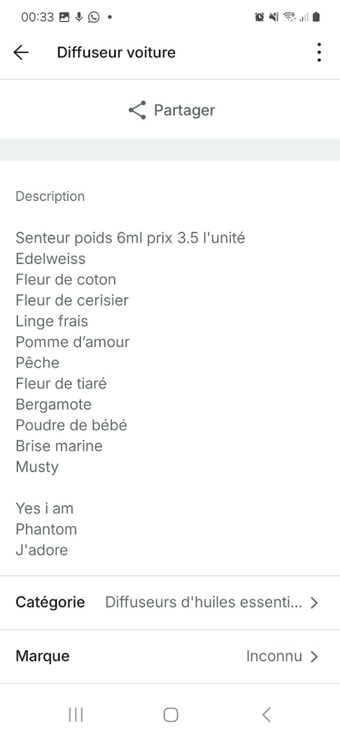 Diffuseur voiture - photo numéro 2