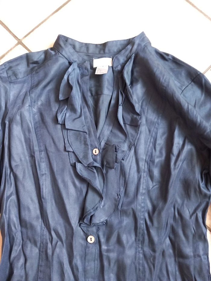 🎀chemise tunique polyester H&M T36 - photo numéro 3
