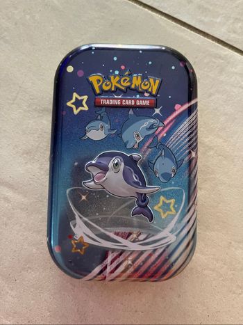 Mini tin paldea Pokémon lot carte dauphin