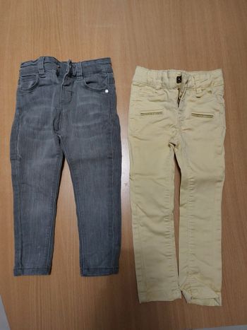 Lot 2 jeans slim 2 ans